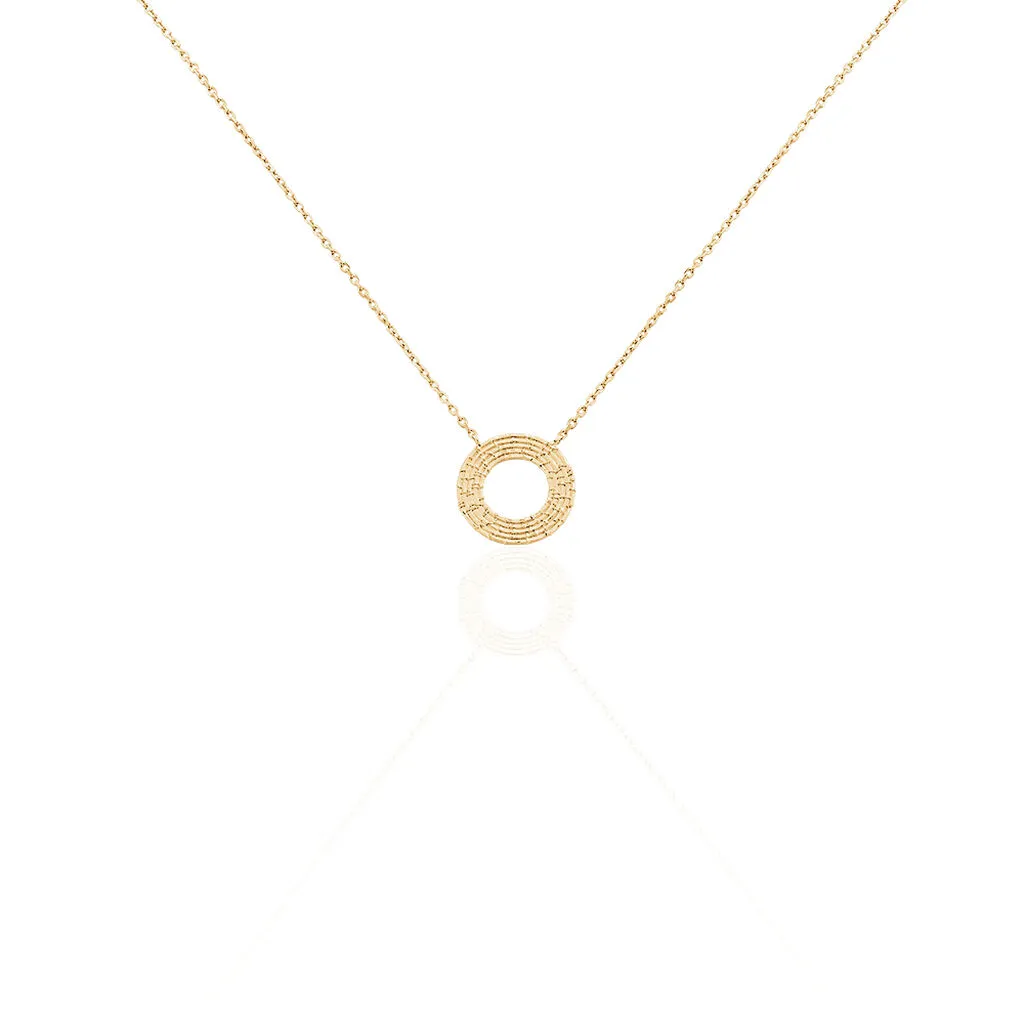 Histoire D'Or Collier Linnel Plaqué Or Jaune 3 Histoire D'Or Collier Linnel Plaqué Or Jaune