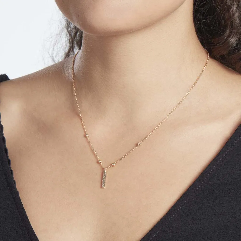 Histoire D'Or Collier Plaqué Or Jaune Lettra 6 Histoire D'Or Collier Plaqué Or Jaune Lettra – Image 4