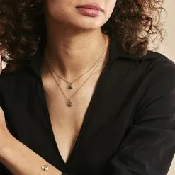 Histoire D'Or Collier Cartina Plaqué Or Jaune Pierre De Synthese -Boucles d'oreilles Bracelet Soldes FQCFJXB127 model0