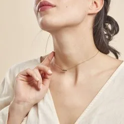 Histoire D'Or Collier Plaqué Or Lunnert Oxydes De Zirconium -Boucles d'oreilles Bracelet Soldes FQCFJZV002 model1