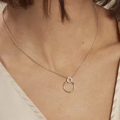 Histoire D'Or Collier Essia Plaque Or Jaune Oxyde De Zirconium 9 Histoire D'Or Collier Essia Plaque Or Jaune Oxyde De Zirconium -Boucles d'oreilles Bracelet Soldes FQCFJZW287 model1