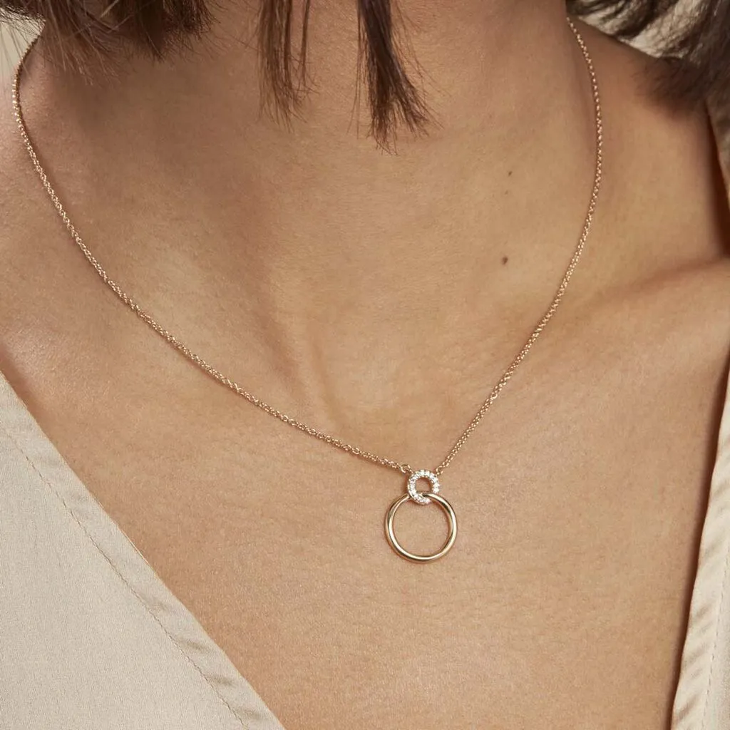 Histoire D'Or Collier Essia Plaque Or Jaune Oxyde De Zirconium 6 Histoire D'Or Collier Essia Plaque Or Jaune Oxyde De Zirconium – Image 4