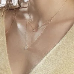 Histoire D'Or Collier Plaqué Or Jaune Dev Oxyde De Zirconium -Boucles d'oreilles Bracelet Soldes FQCFJZW516 model1