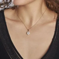 Histoire D'Or Collier Lisea Plaqué Or Oxydes De Zirconium -Boucles d'oreilles Bracelet Soldes FQCFJZW517 model1