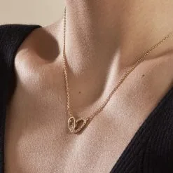 Histoire D'Or Collier Plaqué Or Kimberlie Oxydes De Zirconium -Boucles d'oreilles Bracelet Soldes FQCFJZW558 model1