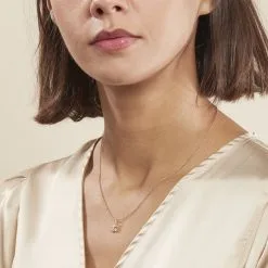 Histoire D'Or Collier Plaqué Or Jacinth Oxyde De Zirconium -Boucles d'oreilles Bracelet Soldes FQCFJZW566 model0