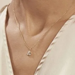 Histoire D'Or Collier Plaqué Or Jacinth Oxyde De Zirconium -Boucles d'oreilles Bracelet Soldes FQCFJZW566 model1