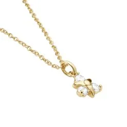 Histoire D'Or Collier Plaqué Or Jacinth Oxyde De Zirconium -Boucles d'oreilles Bracelet Soldes FQCFJZW566 view1