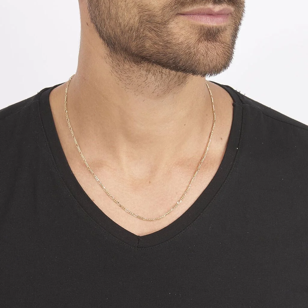 Histoire D'Or Chaîne Bixente Plaqué Or Jaune 6 Histoire D'Or Chaîne Bixente Plaqué Or Jaune – Image 4
