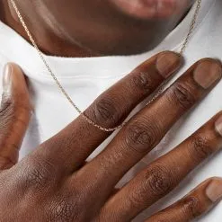 Histoire D'Or Chaîne Vince Plaqué Or Jaune 13 Histoire D'Or Chaîne Vince Plaqué Or Jaune -Boucles d'oreilles Bracelet Soldes FQCHJW0028 model1