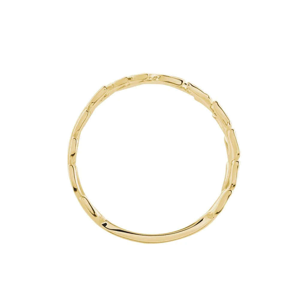Histoire D'Or Bague Folia Plaqué Or Jaune 5 Histoire D'Or Bague Folia Plaqué Or Jaune – Image 3