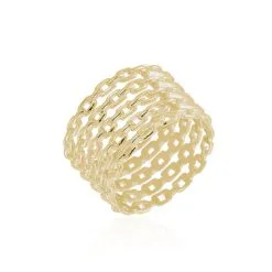 Histoire D'Or Bague Plaqué Or Jaune Atila