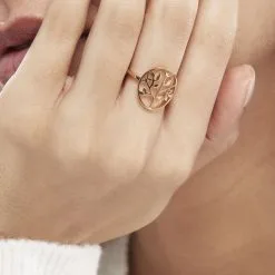 Histoire D'Or Bague Galvina Plaqué Or Jaune -Boucles d'oreilles Bracelet Soldes FQDFJW0410 model1