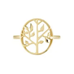 Histoire D'Or Bague Galvina Plaqué Or Jaune -Boucles d'oreilles Bracelet Soldes FQDFJW0410 view1