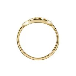 Histoire D'Or Bague Galvina Plaqué Or Jaune -Boucles d'oreilles Bracelet Soldes FQDFJW0410 view2