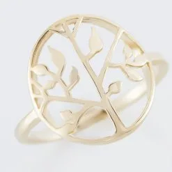 Histoire D'Or Bague Galvina Plaqué Or Jaune -Boucles d'oreilles Bracelet Soldes FQDFJW0410 view3