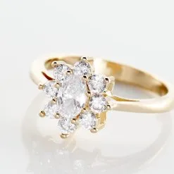 Histoire D'Or Bague Plaqué Or Mahats Oxyde De Zirconium -Boucles d'oreilles Bracelet Soldes FQDFJZW559 view3