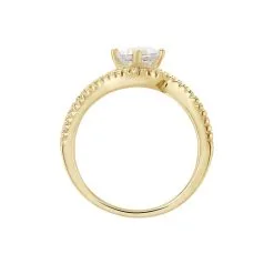 Histoire D'Or Bague Joisse Plaqué Or Oxyde De Zirconium -Boucles d'oreilles Bracelet Soldes FQDFJZW567 view2