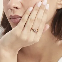 Histoire D'Or Bague Plaqué Or Jaune Ciera Oxydes De Zirconium -Boucles d'oreilles Bracelet Soldes FQDFJZW583 model0