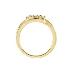 Histoire D'Or Bague Plaqué Or Jaune Ciera Oxydes De Zirconium -Boucles d'oreilles Bracelet Soldes FQDFJZW583 view2