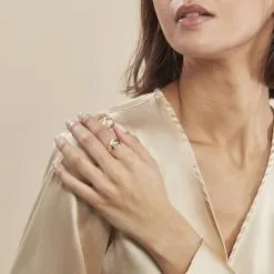 Histoire D'Or Chevalière Plaqué Or Andrianna 13 Histoire D'Or Chevalière Plaqué Or Andrianna -Boucles d'oreilles Bracelet Soldes FQHFJW0005 model1