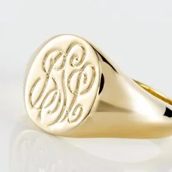 Histoire D'Or Chevalière Plaqué Or Andrianna 11 Histoire D'Or Chevalière Plaqué Or Andrianna -Boucles d'oreilles Bracelet Soldes FQHFJW0005 view3