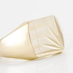 Histoire D'Or Chevalière Rafael Plaqué Or Jaune -Boucles d'oreilles Bracelet Soldes FQHHJW0129 view3