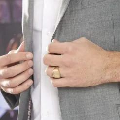 Histoire D'Or Chevalière Cillian Plaqué Or Jaune -Boucles d'oreilles Bracelet Soldes FQHHJW0132 model0