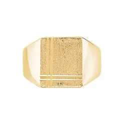 Histoire D'Or Chevalière Cillian Plaqué Or Jaune -Boucles d'oreilles Bracelet Soldes FQHHJW0132 view1