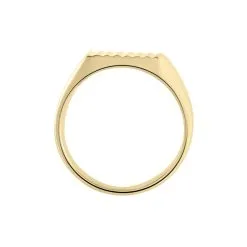 Histoire D'Or Chevalière Plaqué Or Corentin -Boucles d'oreilles Bracelet Soldes FQHHJW0148 view2