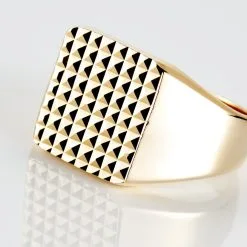 Histoire D'Or Chevalière Plaqué Or Corentin -Boucles d'oreilles Bracelet Soldes FQHHJW0148 view3