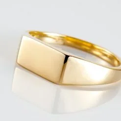 Histoire D'Or Chevalière Plaqué Or Jaune Alfonso -Boucles d'oreilles Bracelet Soldes FQHHJW0149 view3