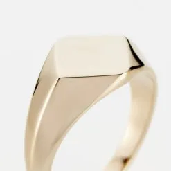 Histoire D'Or Chevalière Sebastiano Plaqué Or Jaune -Boucles d'oreilles Bracelet Soldes FQHHJW0160 view3