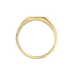 Histoire D'Or Chevalière Plaqué Or Jaune Bennie Email Noir 8 Histoire D'Or Chevalière Plaqué Or Jaune Bennie Email Noir -Boucles d'oreilles Bracelet Soldes FQHHJWN003 view2