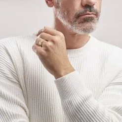 Histoire D'Or Chevalière Hide Plaqué Or Oxyde De Zirconium -Boucles d'oreilles Bracelet Soldes FQHHJZW102 model0