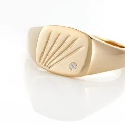 Histoire D'Or Chevalière Plaqué Or Khepri Oxyde De Zirconium -Boucles d'oreilles Bracelet Soldes FQHHJZW103 view3