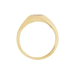 Histoire D'Or Chevalière Kauai Plaqué Or Jaune Pierre De Synthese -Boucles d'oreilles Bracelet Soldes FQHMJNN102 view2