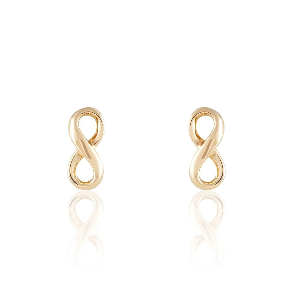 Histoire D'Or Boucles D'oreilles Puces Ajna Plaqué Or Jaune 3 Histoire D'Or Boucles D'oreilles Puces Ajna Plaqué Or Jaune