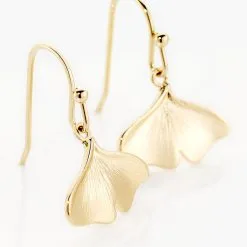 Histoire D'Or Boucles D'oreilles Pendantes Brita Plaqué Or Jaune -Boucles d'oreilles Bracelet Soldes FQOFJW0559 view2