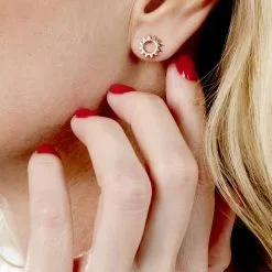 Histoire D'Or Boucles D'oreilles Puces Adelinda Plaqué Or Jaune 11 Histoire D'Or Boucles D'oreilles Puces Adelinda Plaqué Or Jaune -Boucles d'oreilles Bracelet Soldes FQOFJW0560 model1