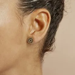 Histoire D'Or Boucles D'oreilles Puces Laria Plaqué Or Jaune 11 Histoire D'Or Boucles D'oreilles Puces Laria Plaqué Or Jaune -Boucles d'oreilles Bracelet Soldes FQOFJW0590 model1