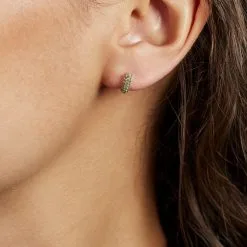 Histoire D'Or Créoles Plaqué Or Jaune Piha Oxydes De Zirconium -Boucles d'oreilles Bracelet Soldes FQOFJZV003 model1