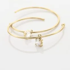 Histoire D'Or Créoles Severinus Plaque Or Jaune Oxyde -Boucles d'oreilles Bracelet Soldes FQOFJZW525 view2