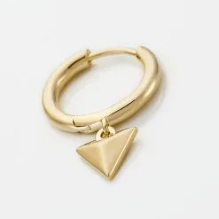 Histoire D'Or Créole Unitaire Basilio Plaqué Or Doré -Boucles d'oreilles Bracelet Soldes FQOHJW0002 view2