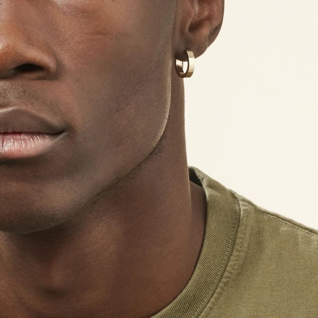 Histoire D'Or Créole Unitaire Markus Plaqué Or Jaune 7 Histoire D'Or Créole Unitaire Markus Plaqué Or Jaune – Image 5