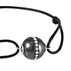 Histoire D'Or Bracelet Nina Cera Argent Blanc Strass Et Céramique -Boucles d'oreilles Bracelet Soldes MABFNXN001 view2