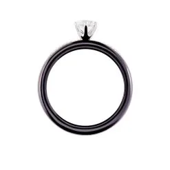 Histoire D'Or Bague Solitaire Ceramik Design Argent Oxyde De Zirconium Et Céramique 10 Histoire D'Or Bague Solitaire Ceramik Design Argent Oxyde De Zirconium Et Céramique -Boucles d'oreilles Bracelet Soldes MADFBXN032 view2