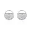 Boucles D'oreilles Puces Laetizia Clara Argent Oxyde De Zirconium