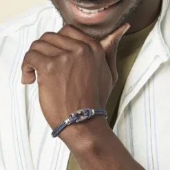 Jourdan Bracelet Mariska Acier Bicolore -Boucles d'oreilles Bracelet Soldes MIBH2W0113 model2