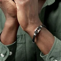 Jourdan Bracelet Sayaline Acier Blanc -Boucles d'oreilles Bracelet Soldes MIBHBW0262 model1 2